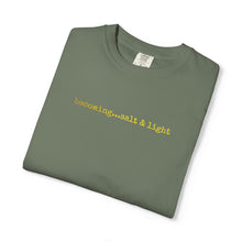 Load image into Gallery viewer, Statement Tee Becoming...Salt &amp; Light Embroidered Shirt Comfort Colors®
