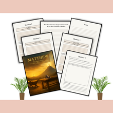 Load image into Gallery viewer, MATTHEW The King&#39;s Journey A 28-Day Devotional Bible Study
