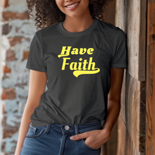 Load image into Gallery viewer, Have Faith Comfort Colors T-Shirt |Christian Bible Verse Graphic Bible Study Faith Tee Inspirational Motivational Gift VBS Shirts
